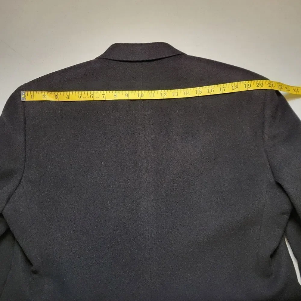 Stafford Camel Hair Classic Black Men's Blazer